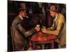 Card Players-Paul Cézanne-Mounted Art Print