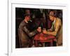 Card Players-Paul Cézanne-Framed Art Print