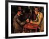 Card Players-Paul Cézanne-Framed Art Print