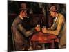 Card Players-Paul Cézanne-Mounted Art Print