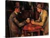Card Players-Paul Cézanne-Stretched Canvas