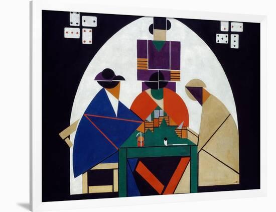 Card Players-Theo Van Doesburg-Framed Giclee Print