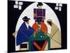 Card Players-Theo Van Doesburg-Mounted Giclee Print