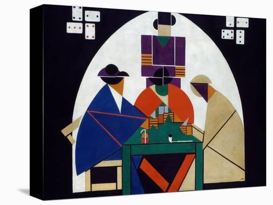 Card Players-Theo Van Doesburg-Stretched Canvas