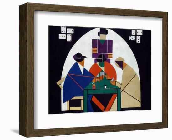 Card Players-Theo Van Doesburg-Framed Giclee Print