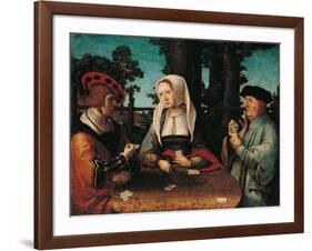 Card Players-Lucas Van Leyden-Framed Art Print