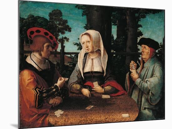 Card Players-Lucas Van Leyden-Mounted Art Print