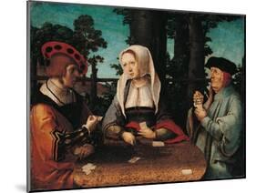 Card Players-Lucas Van Leyden-Mounted Art Print