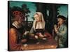 Card Players-Lucas Van Leyden-Stretched Canvas
