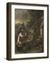 Card Players-Johannes Natus-Framed Art Print