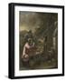 Card Players-Johannes Natus-Framed Art Print