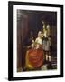 Card Players-Pieter de Hooch-Framed Giclee Print