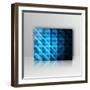 Card with Abstract Geometrical Background-Tarchyshnik Andrei-Framed Art Print