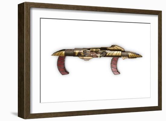 Cardassian Rifle, Made for 'Star Trek: Deep Space Nine', C.1993-null-Framed Giclee Print