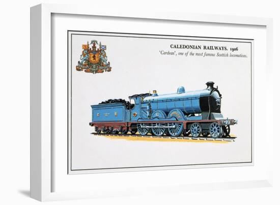 Cardean, Caledonian Railways, 1906-null-Framed Giclee Print