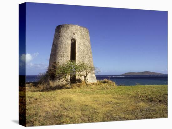 Carden Plantation Sugar Mill on Teague Bay, St. Croix, US Virgin Islands-Alison Jones-Stretched Canvas