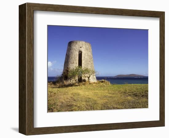 Carden Plantation Sugar Mill on Teague Bay, St. Croix, US Virgin Islands-Alison Jones-Framed Photographic Print