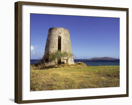 Carden Plantation Sugar Mill on Teague Bay, St. Croix, US Virgin Islands-Alison Jones-Framed Photographic Print