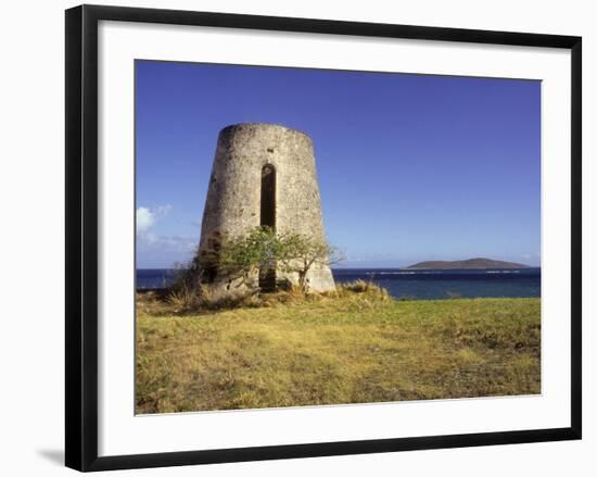 Carden Plantation Sugar Mill on Teague Bay, St. Croix, US Virgin Islands-Alison Jones-Framed Photographic Print