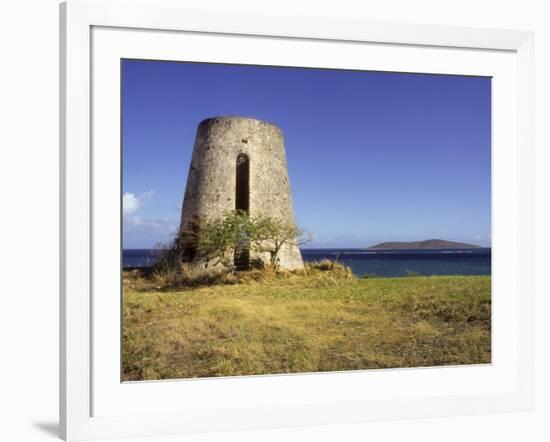 Carden Plantation Sugar Mill on Teague Bay, St. Croix, US Virgin Islands-Alison Jones-Framed Photographic Print