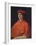 'Cardenal Scarramuccia Trivulzio', (Portrait of a cardinal), c1510, (c1934)-Raphael-Framed Giclee Print