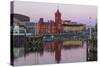 Cardiff Bay, Cardiff, Wales, United Kingdom, Europe-Billy Stock-Stretched Canvas