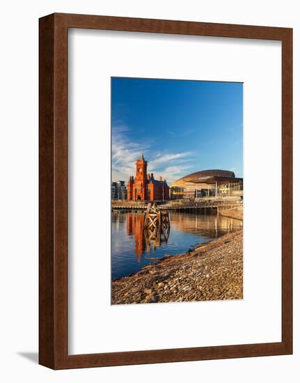 Cardiff Bay, Cardiff, Wales-Billy Stock-Framed Photographic Print