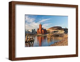 Cardiff Bay, Cardiff, Wales-Billy Stock-Framed Photographic Print