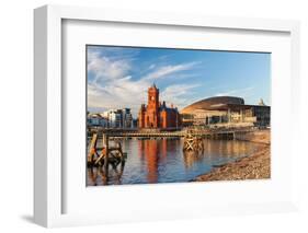 Cardiff Bay, Cardiff, Wales-Billy Stock-Framed Photographic Print