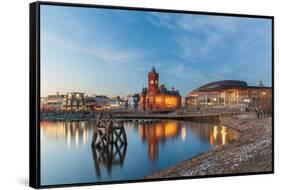 Cardiff Bay, Cardiff, Wales-Billy Stock-Framed Stretched Canvas