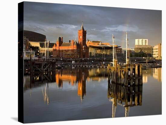 Cardiff Bay, Wales, United Kingdom, Europe-Richard Cummins-Stretched Canvas