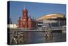 Cardiff Bay, Wales, United Kingdom, Europe-Billy Stock-Stretched Canvas