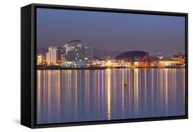 Cardiff Bay, Wales, United Kingdom, Europe-Billy Stock-Framed Stretched Canvas