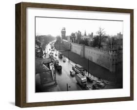 Cardiff Castle, 15th February 1955-Stephens-Framed Photographic Print