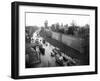 Cardiff Castle, 15th February 1955-Stephens-Framed Photographic Print