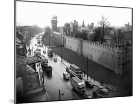 Cardiff Castle, 15th February 1955-Stephens-Mounted Photographic Print