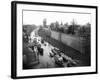 Cardiff Castle, 15th February 1955-Stephens-Framed Photographic Print