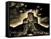 Cardiff Castle 1-Clive Nolan-Framed Stretched Canvas