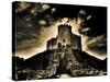 Cardiff Castle 1-Clive Nolan-Stretched Canvas