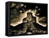 Cardiff Castle 1-Clive Nolan-Framed Stretched Canvas