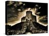 Cardiff Castle 1-Clive Nolan-Stretched Canvas