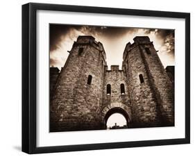 Cardiff Castle 3-Clive Nolan-Framed Photographic Print