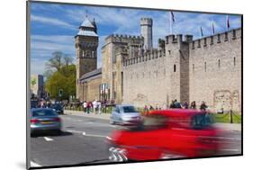 Cardiff Castle, Cardiff, Wales, United Kingdom, Europe-Billy Stock-Mounted Photographic Print
