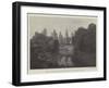 Cardiff Castle, Glamorgan, the Seat of the Marquis of Bute-null-Framed Giclee Print