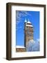 Cardiff Castle in snow, Cardiff, Wales, United Kingdom, Europe-Billy Stock-Framed Photographic Print