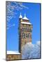 Cardiff Castle in snow, Cardiff, Wales, United Kingdom, Europe-Billy Stock-Mounted Photographic Print