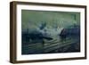 Cardiff Docks, 1896-Lionel Walden-Framed Giclee Print