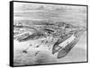 Cardiff Docks, Wales, 1907-null-Framed Stretched Canvas