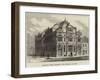 Cardiff Free Library and School of Art-null-Framed Giclee Print