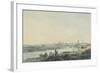 Cardiff from the South, C.1789-Julius Caesar Ibbetson-Framed Giclee Print